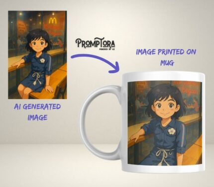 Ghibli Style Customizable Mug