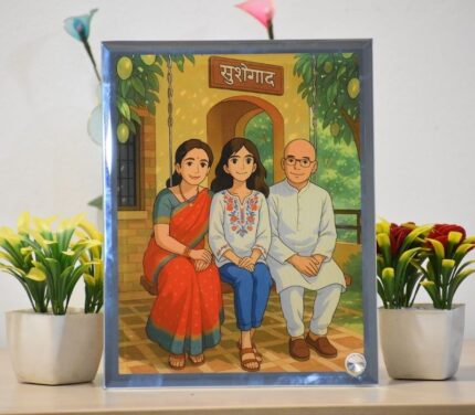 Ghibli Style Customizable Photo Frame