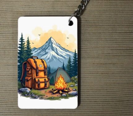 Mountain Escape Keychain