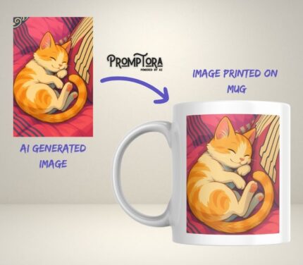 Pet Special Ghibli Style Customizable Mug