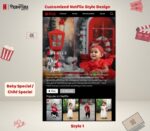 Netflix Style Customizable Photo Frame - Style 1 - Image 4