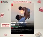 Netflix Style Customizable Photo Frame - Style 2 - Image 3